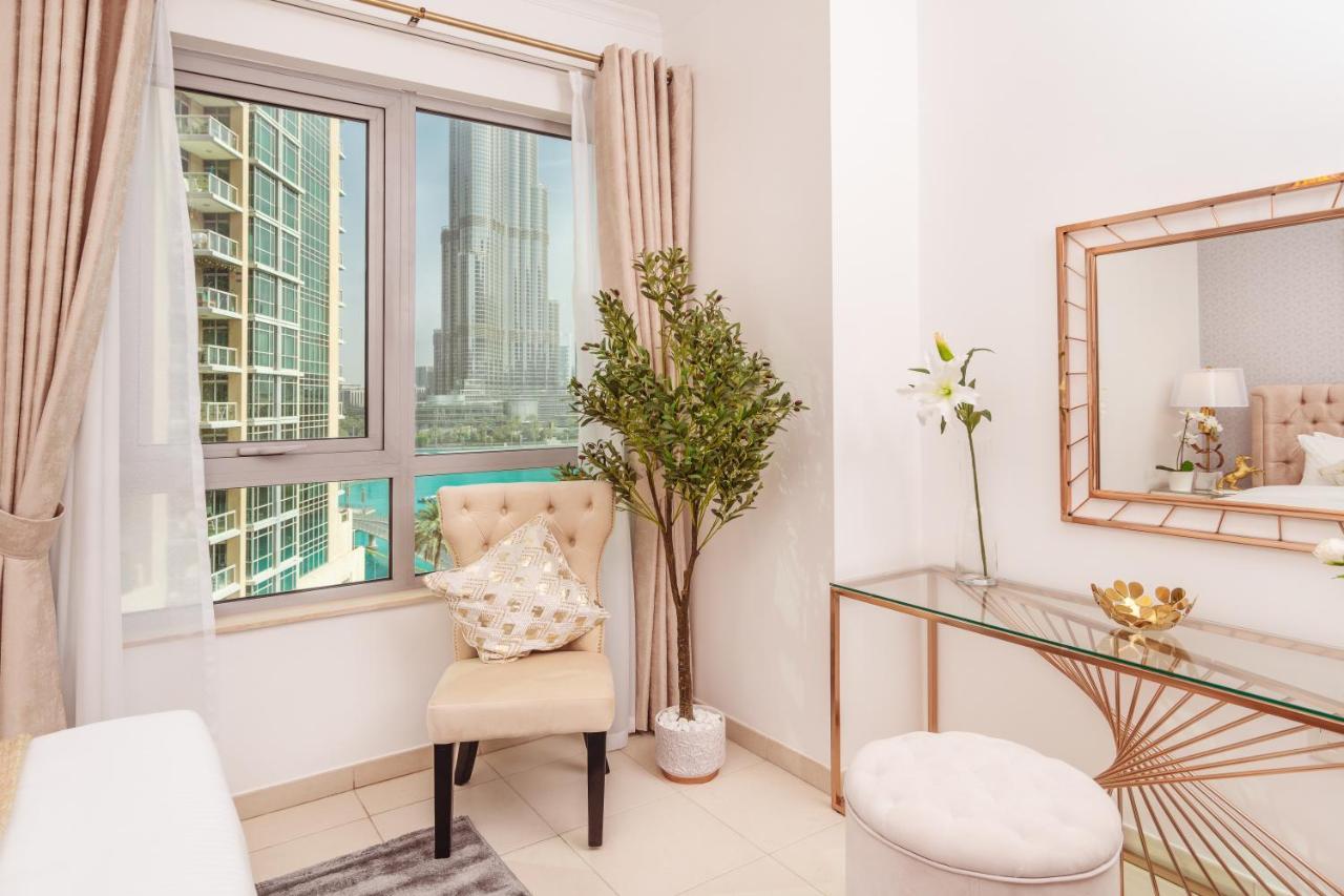 Elite Royal Apartment - Full Burj Khalifa & Fountain View - Magnum Dubai Exterior foto