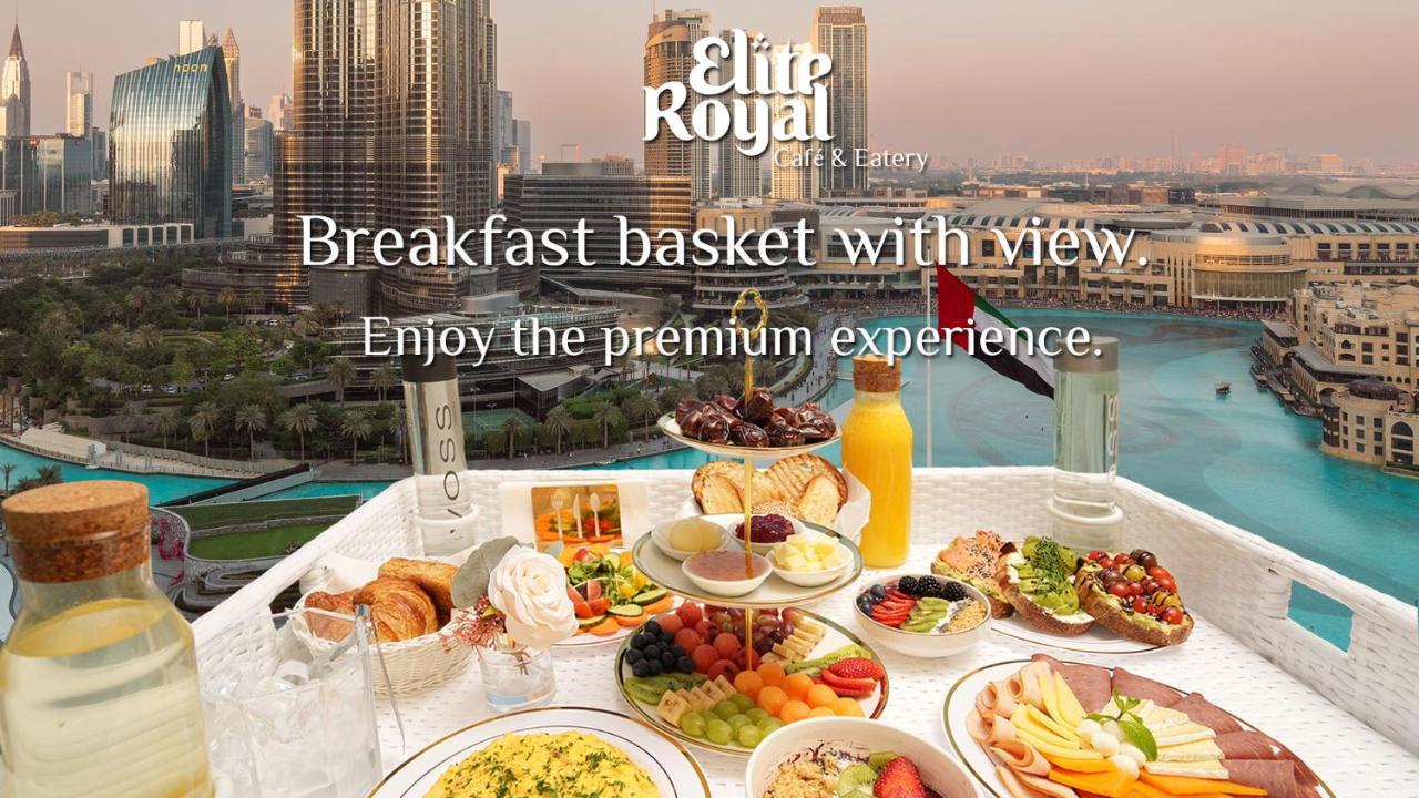 Elite Royal Apartment - Full Burj Khalifa & Fountain View - Magnum Dubai Exterior foto